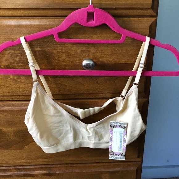 seamless triangle bralette